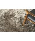 Exquisite Rugs Sumo Shag Taupe 53421X16 1ft.X1ft.6in. Rect. Rug