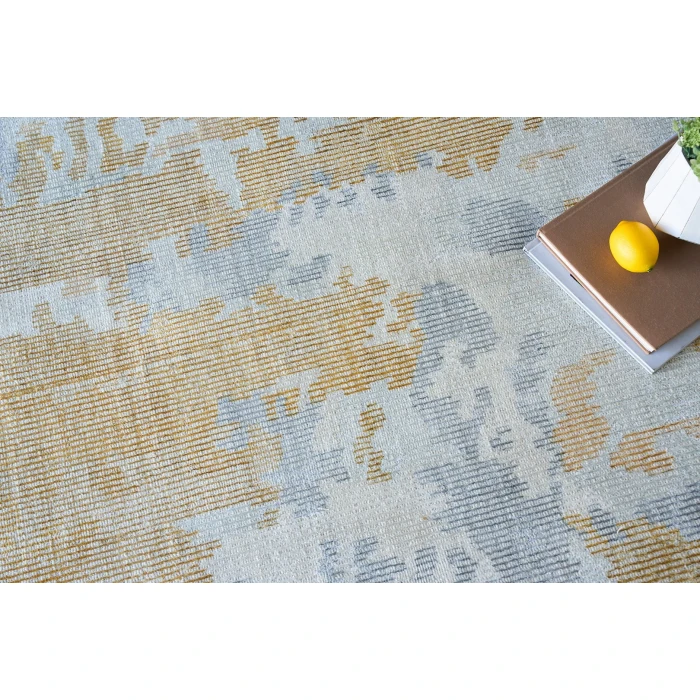 Exquisite Rugs Mineral Silver/Gold 536114X18 14ft.X18ft. Rect. Rug