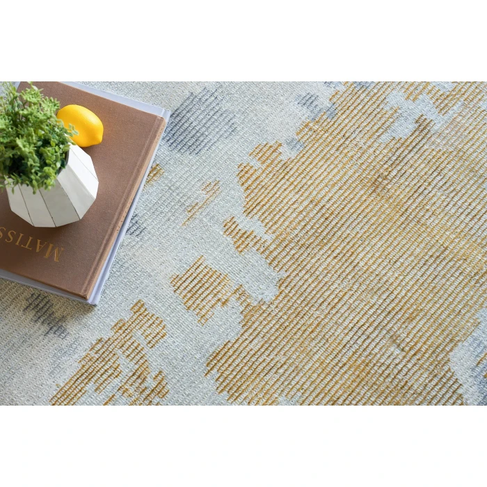 Exquisite Rugs Mineral Silver/Gold 536114X18 14ft.X18ft. Rect. Rug