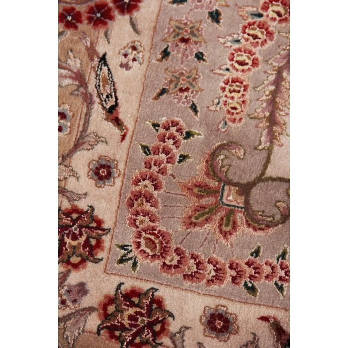 Exquisite Rugs Super Fine Tabriz Black/Ivory 541210X14 10ft.X14ft. Rect. Rug