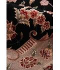 Exquisite Rugs Super Fine Tabriz Black/Ivory 541210X14 10ft.X14ft. Rect. Rug