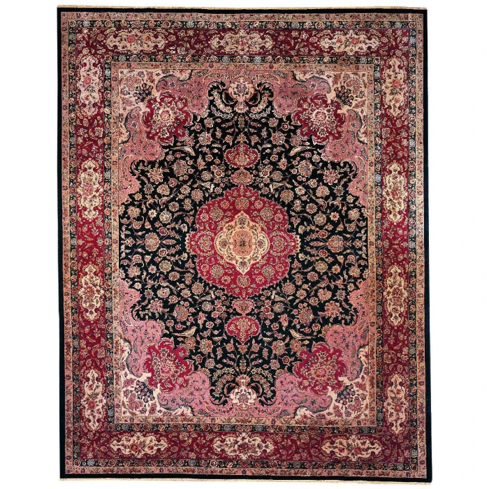 Exquisite Rugs Heritage Black/Red 541412X15 12ft.X15ft. Rect. Rug