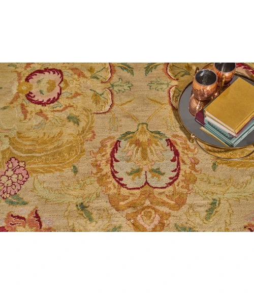 Exquisite Rugs Polonaise Beige/Peach 5421116X17 11ft.6in.X17ft. Rect. Rug