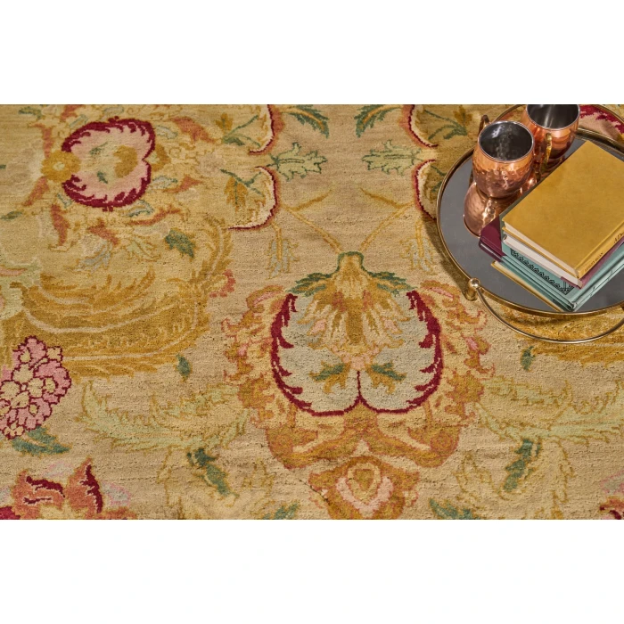 Exquisite Rugs Polonaise Beige/Peach 54213X196 3ft.X19ft.6in. Rect. Rug