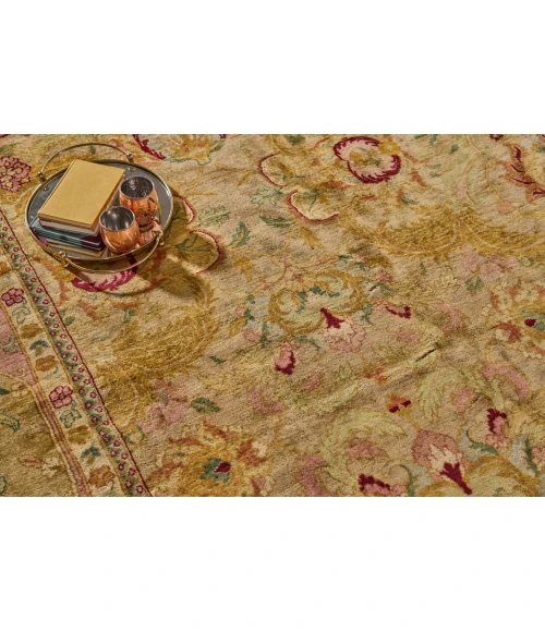 Exquisite Rugs Polonaise Beige/Peach 5421116X17 11ft.6in.X17ft. Rect. Rug