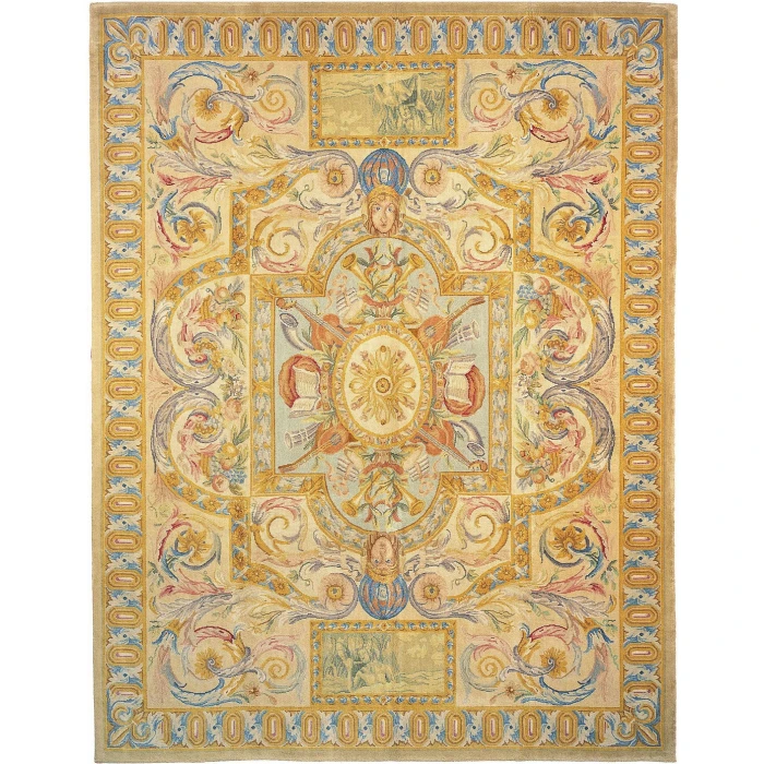 Exquisite Rugs Super Fine Tabriz Cream 544114X20 14ft.X20ft. Rect. Rug