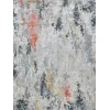 Exquisite Rugs Floor Art Silver/Gray/Coffee 54991X16 1ft.X1ft.6in. Rect. Rug