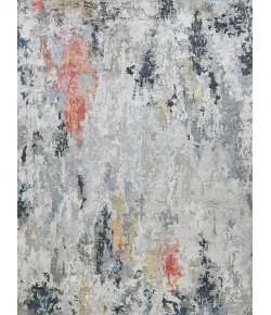 Exquisite Rugs Floor Art Silver/Gray/Coffee 54991X16 1ft.X1ft.6in. Rect. Rug