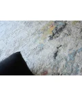 Exquisite Rugs Floor Art Silver/Gray/Coffee 54991X16 1ft.X1ft.6in. Rect. Rug