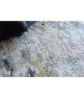 Exquisite Rugs Floor Art Silver/Gray/Coffee 54991X16 1ft.X1ft.6in. Rect. Rug