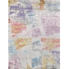 Exquisite Rugs Floor Art Ivory/Blue/Gold/Lavender 55011X16 1ft.X1ft.6in. Rect. Rug