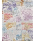 Exquisite Rugs Floor Art Ivory/Blue/Gold/Lavender 55018X10 8ft.X10ft. Rect. Rug