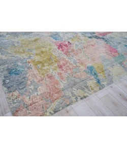 Exquisite Rugs Floor Art Silver/Blush 55048X10 8ft.X10ft. Rect. Rug