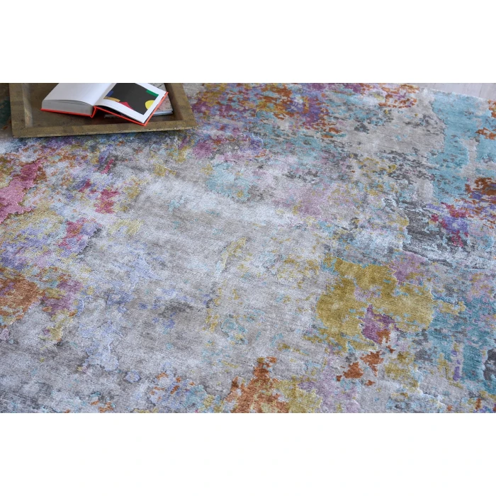 Exquisite Rugs Floor Art Ivory/Multi 553510X14 10ft.X14ft. Rect. Rug