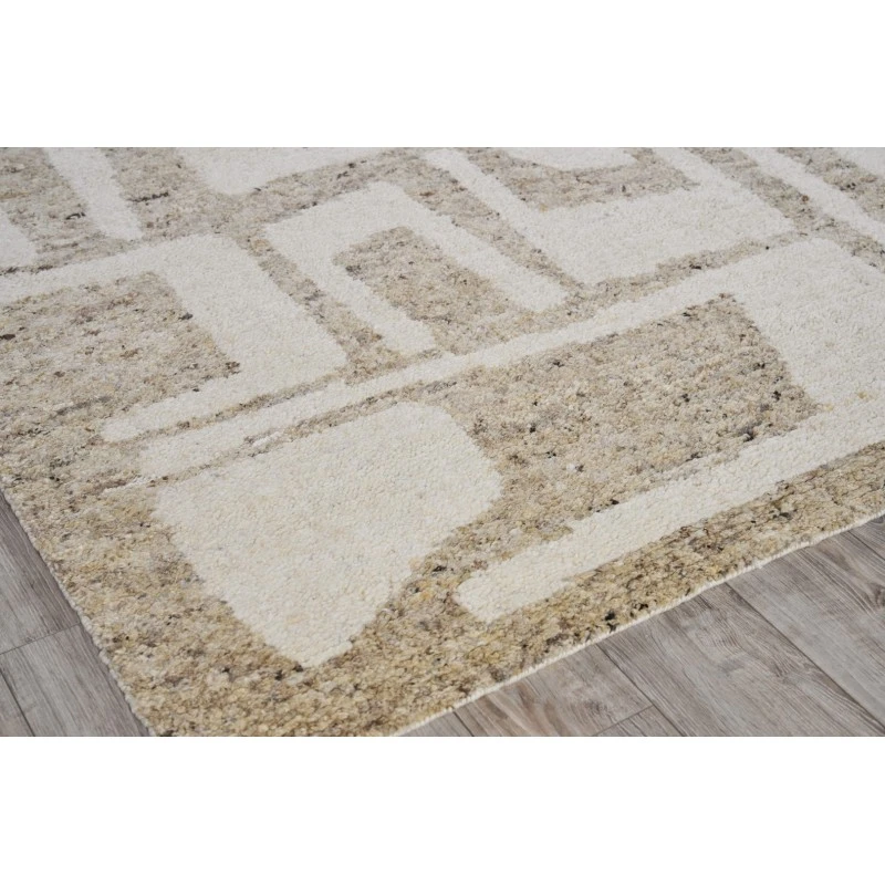 Exquisite Rugs Tahoe Beige/Ivory 55586X9 6ft.X9ft. Rect. Rug