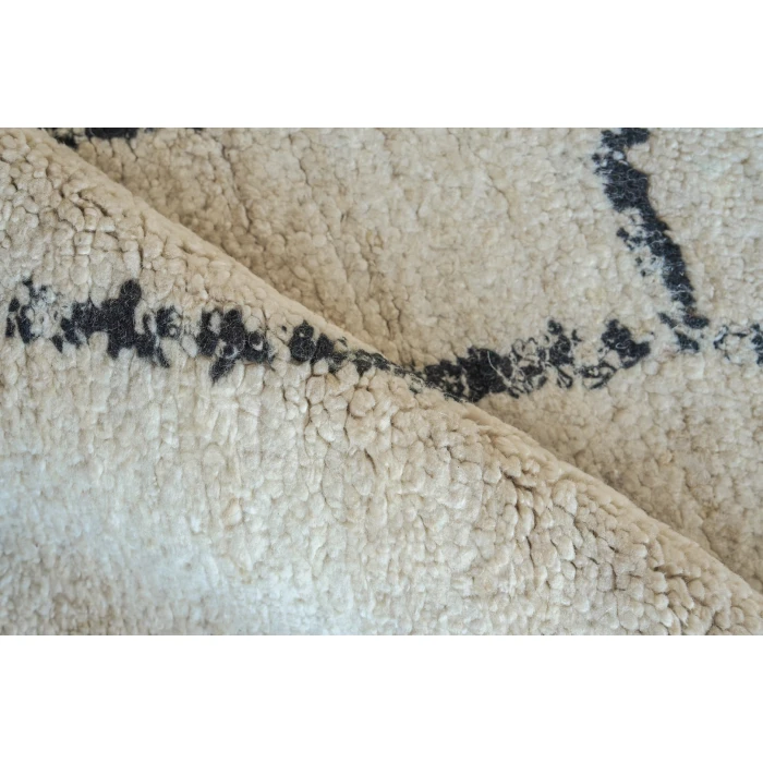 Exquisite Rugs Tahoe Ivory/Black 55598X10 8ft.X10ft. Rect. Rug