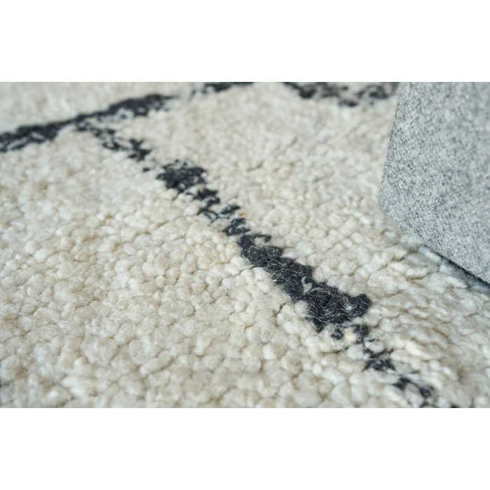Exquisite Rugs Tahoe Ivory/Black 55598X10 8ft.X10ft. Rect. Rug