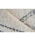 Exquisite Rugs Tahoe Ivory/Black 55601X16 1ft.X1ft.6in. Rect. Rug