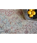 Exquisite Rugs Antique Loom Rust/Light Blue 55722X3 2ft.X3ft. Rect. Rug