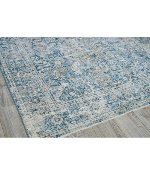 Exquisite Rugs Antique Loom Blue 55896X9 6ft.X9ft. Rect. Rug