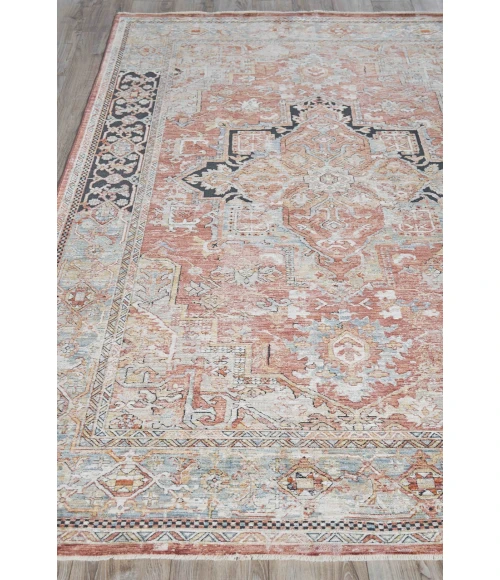 Exquisite Rugs Antique Loom Rust/Black 55962X3 2ft.X3ft. Rect. Rug