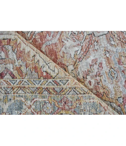 Exquisite Rugs Antique Loom Rust/Black 55962X3 2ft.X3ft. Rect. Rug
