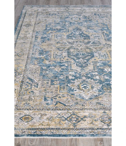 Exquisite Rugs Antique Loom Blue/Beige 55982X3 2ft.X3ft. Rect. Rug