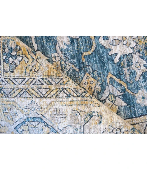 Exquisite Rugs Antique Loom Blue/Beige 55982X3 2ft.X3ft. Rect. Rug