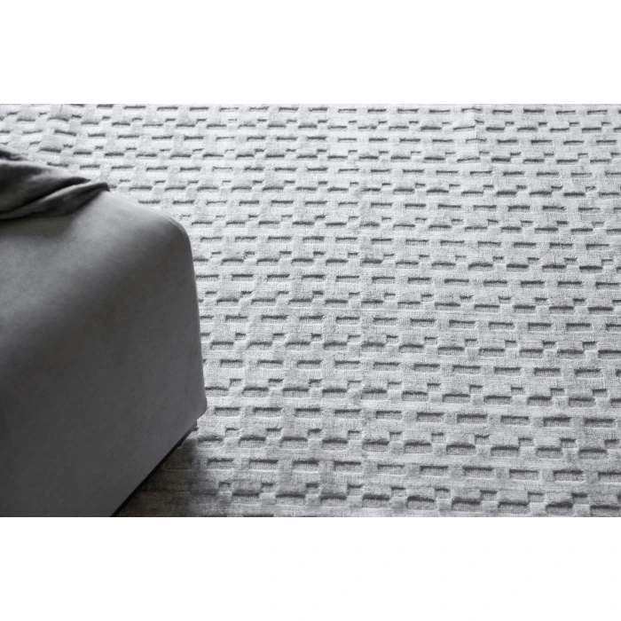 Exquisite Rugs Monroe Silk Light Silver 562512X15 12ft.X15ft. Rect. Rug
