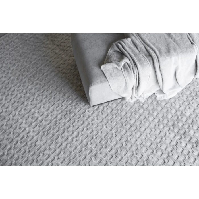Exquisite Rugs Monroe Silk Light Silver 562512X15 12ft.X15ft. Rect. Rug