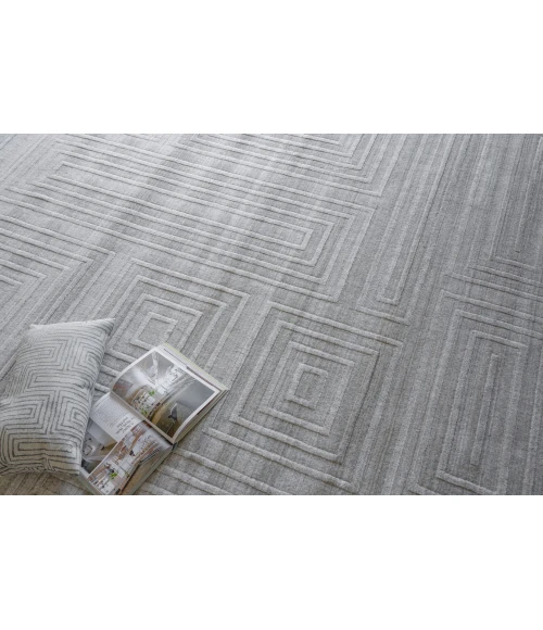 Exquisite Rugs Castelli Light Gray 56276X9 6ft.X9ft. Rect. Rug