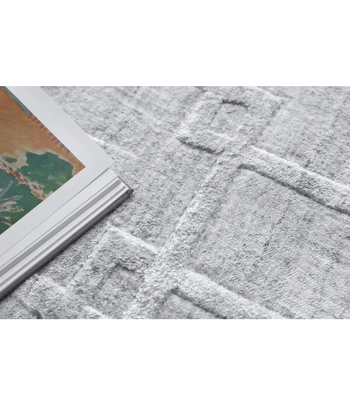 Exquisite Rugs Castelli Light Silver 56288X10 8ft.X10ft. Rect. Rug