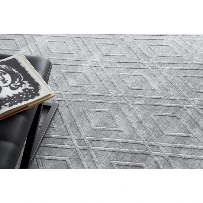 Exquisite Rugs Castelli Light Silver 56298X10 8ft.X10ft. Rect. Rug