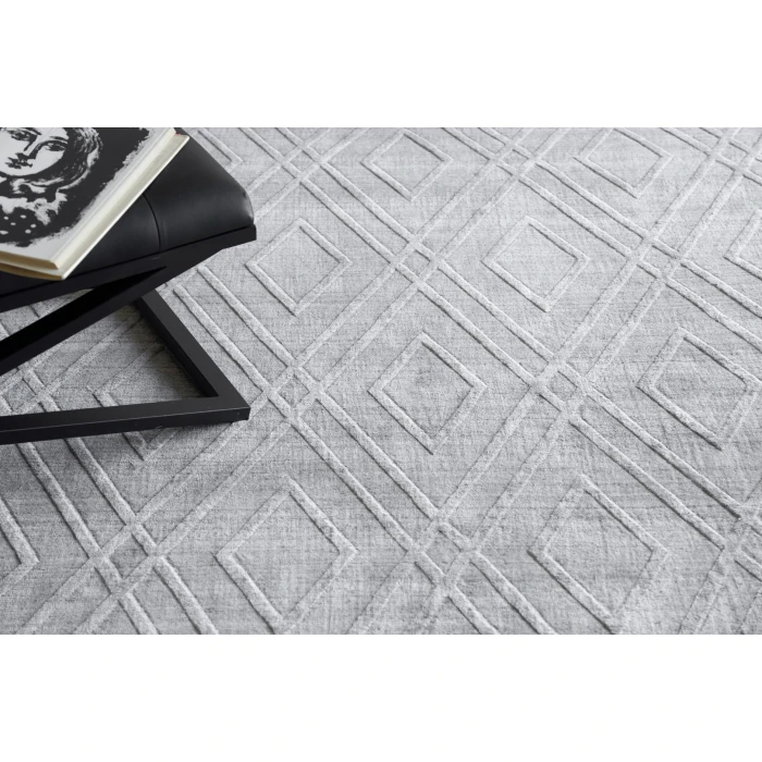 Exquisite Rugs Castelli Light Silver 56298X10 8ft.X10ft. Rect. Rug