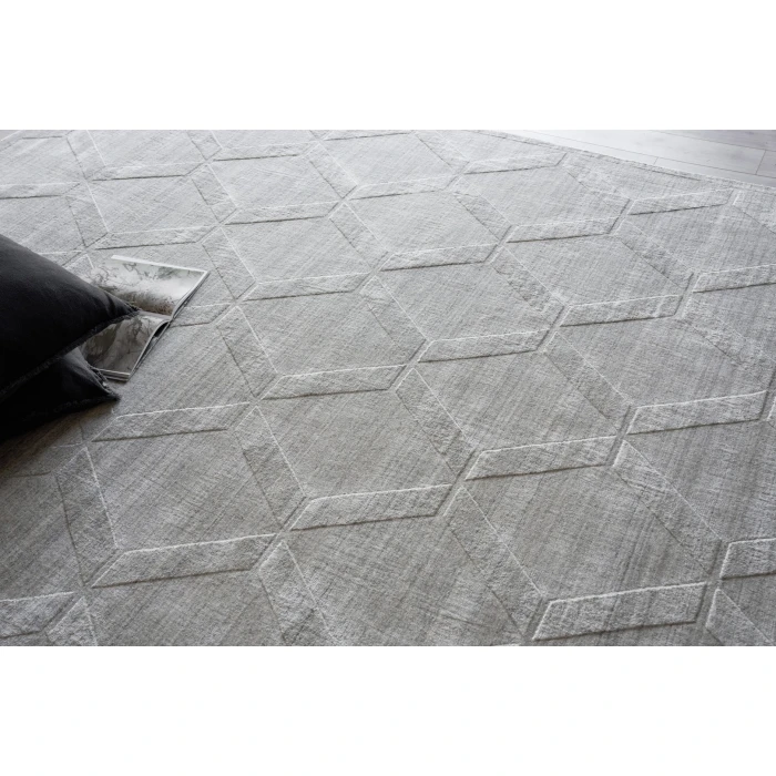 Exquisite Rugs Castelli Light Silver 563010X14 10ft.X14ft. Rect. Rug