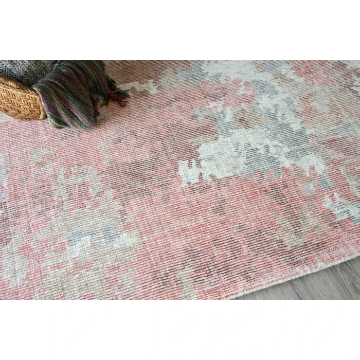 Exquisite Rugs Mineral Red Orange 56401X16 1ft.X1ft.6in. Rect. Rug