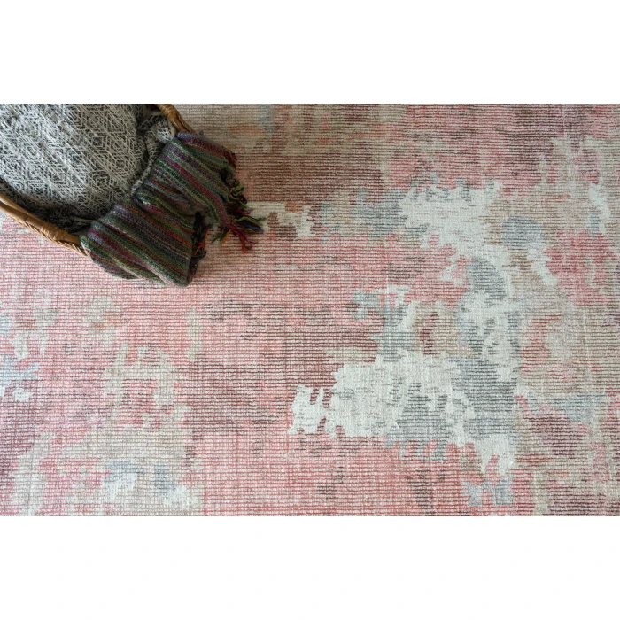 Exquisite Rugs Mineral Red Orange 56401X16 1ft.X1ft.6in. Rect. Rug