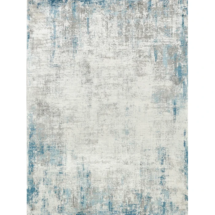 Exquisite Rugs Mercuri Silver/Blue 56647X10 7ft.X10ft. Rect. Rug