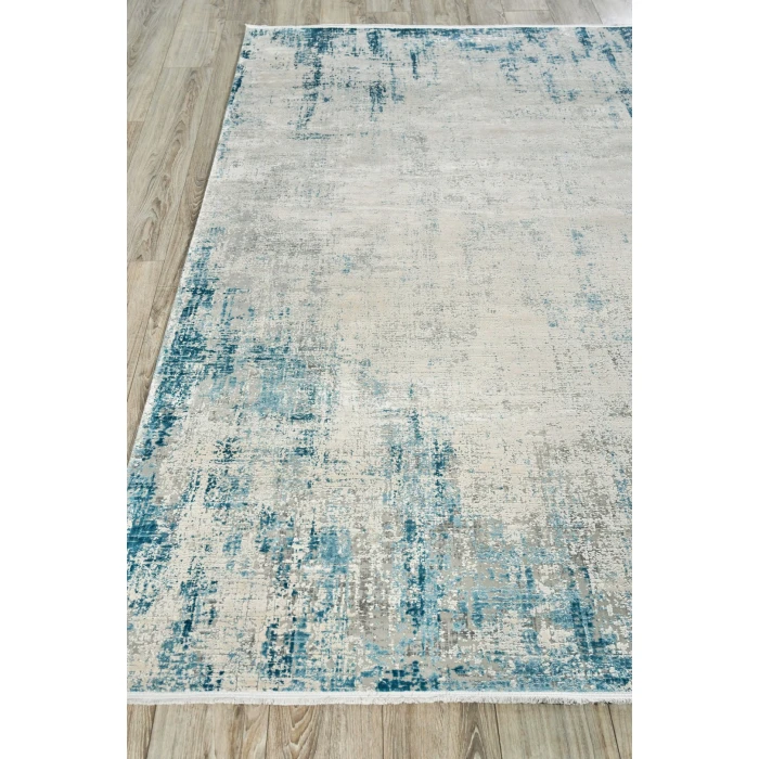 Exquisite Rugs Mercuri Silver/Blue 56647X10 7ft.X10ft. Rect. Rug