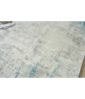 Exquisite Rugs Mercuri Silver/Blue 56647X10 7ft.X10ft. Rect. Rug