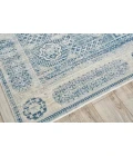 Exquisite Rugs Vintage Looms Light Blue/Blue 56702X3 2ft.X3ft. Rect. Rug