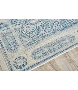 Exquisite Rugs Vintage Looms Light Blue/Blue 56702X3 2ft.X3ft. Rect. Rug
