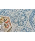Exquisite Rugs Vintage Looms Light Blue/Blue 56702X3 2ft.X3ft. Rect. Rug