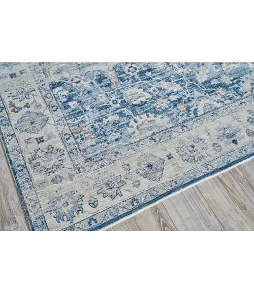 Exquisite Rugs Vintage Looms Blue/Beige 56721X16 1ft.X1ft.6in. Rect. Rug