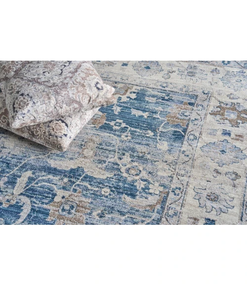 Exquisite Rugs Vintage Looms Blue/Beige 56721X16 1ft.X1ft.6in. Rect. Rug