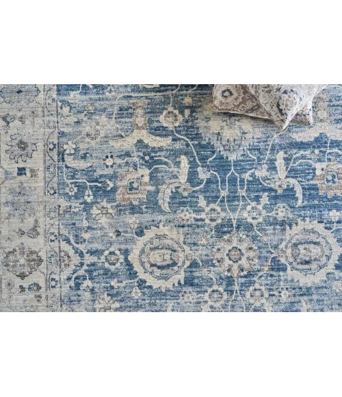 Exquisite Rugs Vintage Looms Blue/Beige 56721X16 1ft.X1ft.6in. Rect. Rug