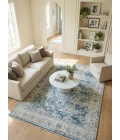 Exquisite Rugs Vintage Looms Blue/Beige 56721X16 1ft.X1ft.6in. Rect. Rug