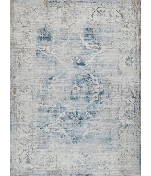 Exquisite Rugs Vintage Looms Light Blue/Beige 56731X16 1ft.X1ft.6in. Rect. Rug