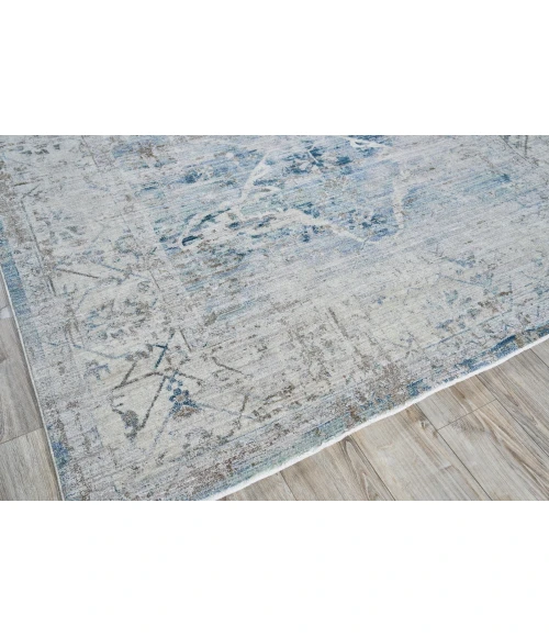 Exquisite Rugs Vintage Looms Light Blue/Beige 56731X16 1ft.X1ft.6in. Rect. Rug