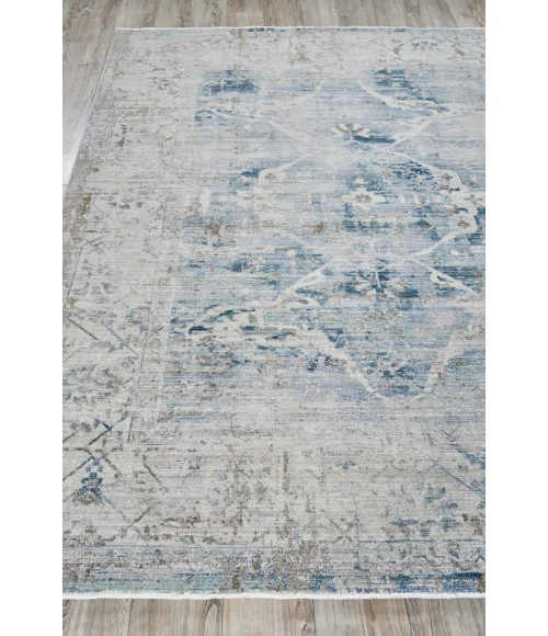 Exquisite Rugs Vintage Looms Light Blue/Beige 56731X16 1ft.X1ft.6in. Rect. Rug